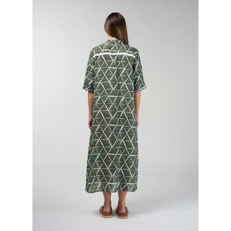 Madly Sweetly Prism Shirt Dress image number 1